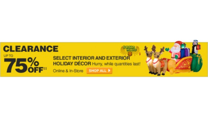 Home Depot Canada: Up To 75% Off Holiday Decor