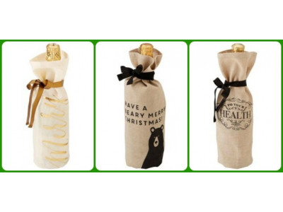 Christmas Wine Bags just $9 & Free Shipping @ Chapters Canada