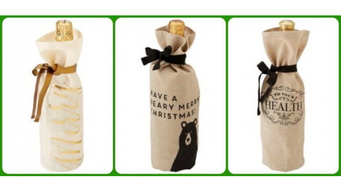 Christmas Wine Bags just $9 & Free Shipping @ Chapters Canada