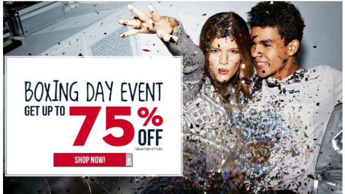Garage Canada: Boxing Week Sale up to 75% Off 
