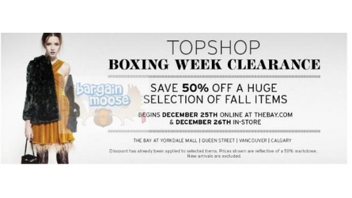 The Bay Canada: Boxing Week Sales