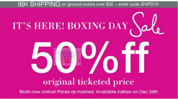 Rickis Canada: Boxing Day Sale - Everything 50% to 70% Off Online Only