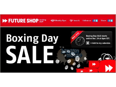 Future Shop Canada: Boxing Week Sales
