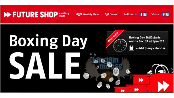 Future Shop Canada: Boxing Week Sales