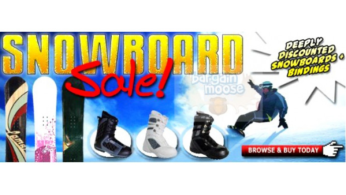 Pricematters Canada: Snowboard and Bindings Sale