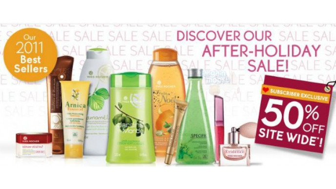 Yves Rocher Canada: Save 50% Store Wide