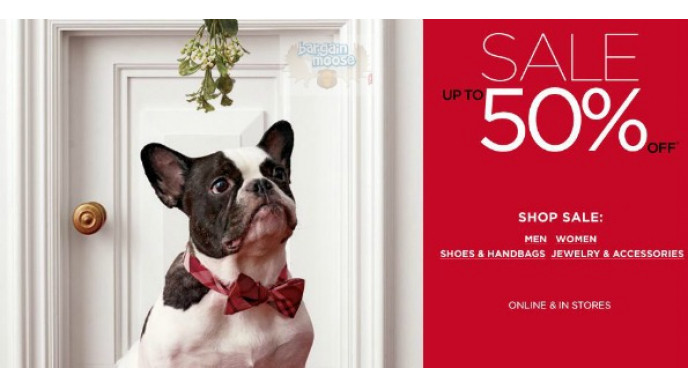 Banana Republic Canada:  Save up to 50% Online and In Stores