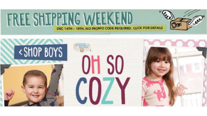 Hatley Canada: Free Shipping Weekend