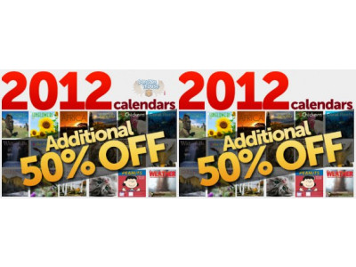 Bookcloseouts Canada: 50% off 2012 Calendars