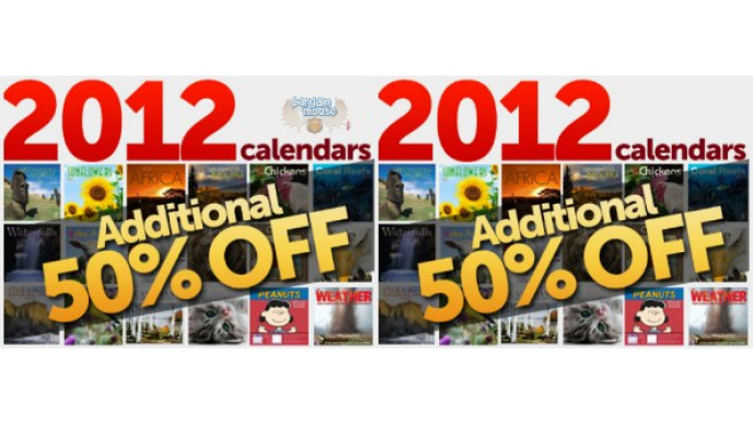 Bookcloseouts Canada: 50% off 2012 Calendars