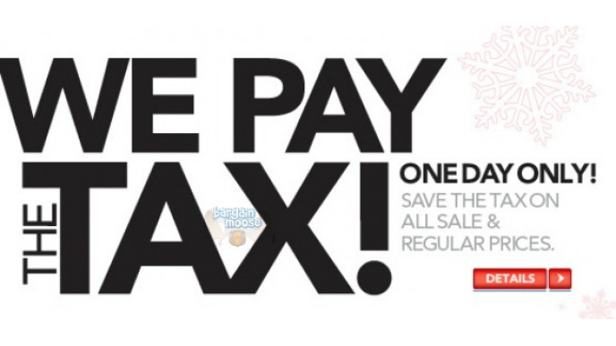 Sears Canada: Today Only Sears Pays The Tax! (Dec 15)