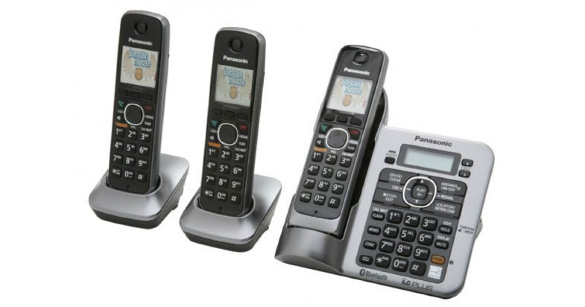 Panasonic 3X Handsets Cordless Phones 84 & Free Shipping Newegg.ca