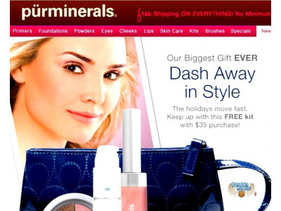Pur Minerals: Free Gift Valued at $78 with Purchase of $35 or More