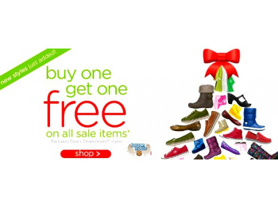 Crocs Canada: Buy 1 Get 1 Free on all Sale Items