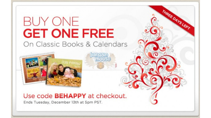 Picaboo Canada: BOGO Free On Classic Books & Calendars