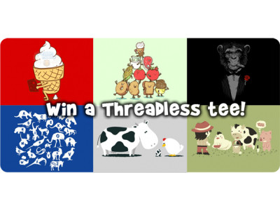 Bargainmoose Super Christmas Gift Giveaway Part 5 - Win a Threadless Tee of your Choice! 