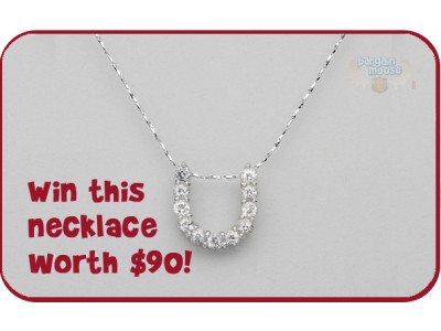 Bargainmoose Super Christmas Gift Giveaway Part 4 - Win Topaz & Silver Necklace Worth $90!