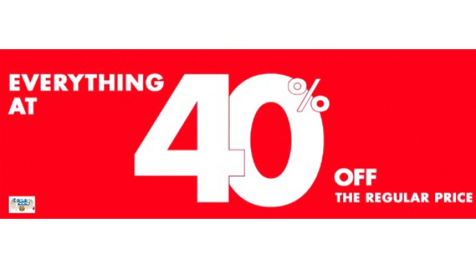 Jacob Canada: Everything is 40% off the Regular Price
