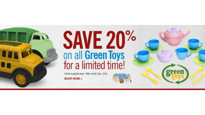 Chapters Canada: 20% Off Green Toys