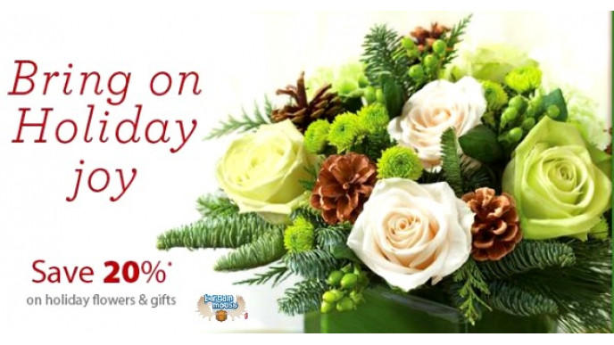 1-800-flowers.ca: Save 20% Off Holiday Flowers and Gifts
