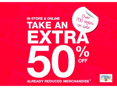 Addition Elle: Take 50% Off Already Reduced Items Instore and Online
