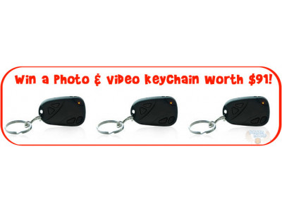 Bargainmoose Super Christmas Gift Giveaway Part 2 - Win a Photo & Video Keychain worth $91! 