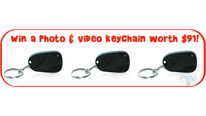 Bargainmoose Super Christmas Gift Giveaway Part 2 - Win a Photo & Video Keychain worth $91! 