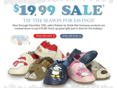 Robeez Canada: The $19.99 Sale