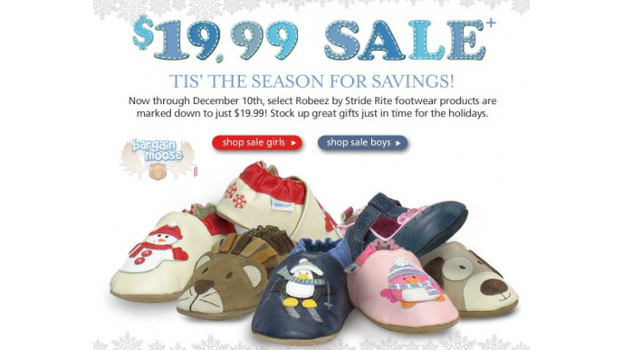 Robeez Canada: The $19.99 Sale