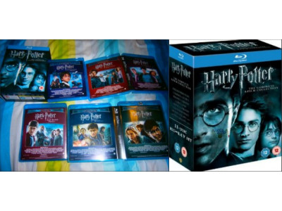 Amazon UK: Harry Potter - The Complete 8-Film Collection [Blu-ray] $48