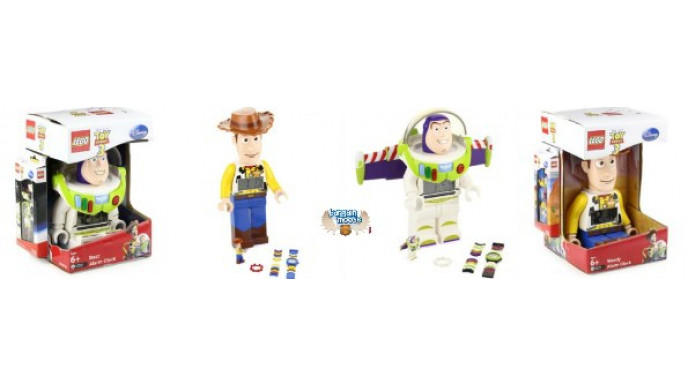 Amazon Canada: LEGO Kids Toy Story 3 Buzz or Woody 2-Piece Clock + Watch Set $26.99 (Was $54.98)