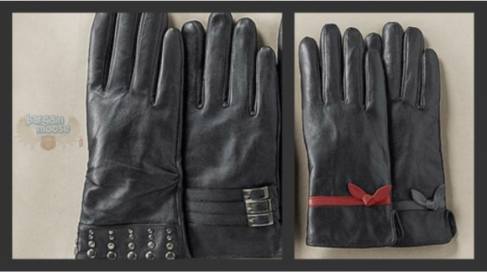 Sears Canada: Leather Gloves $19.99