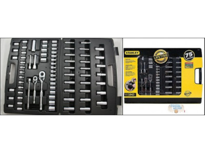 Pricematters.ca: Stanley 75 Piece Socket Set $49.99 + Free Shipping