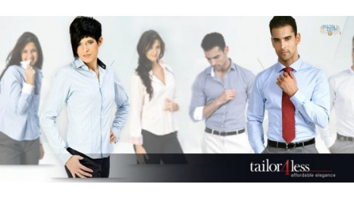 Teambuy.ca: $37 for a Fully Customized Dress Shirt (M or F) from Tailor4Less.com ($85 Value)