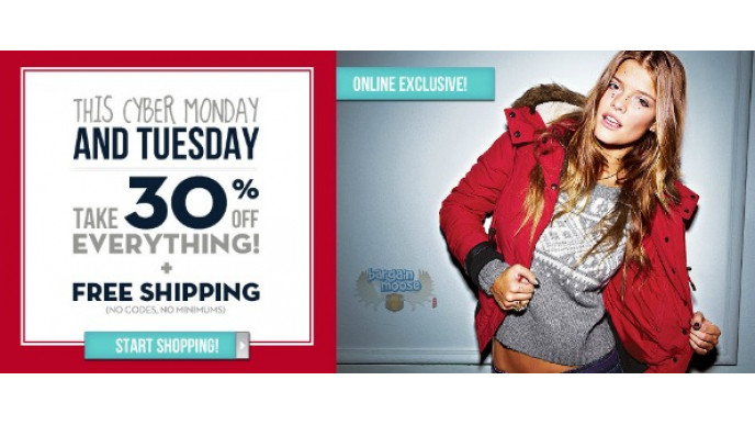 Garage Canada Cyber Monday 2 Day Special Save 30% Off All Orders & Free Shipping Nov 28-30