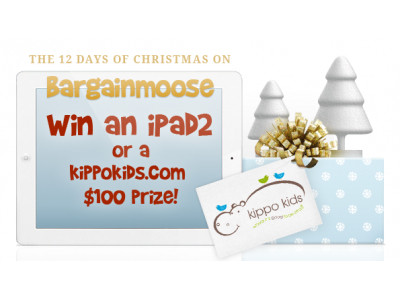 Day 5 Christmas Contest: Win $100 Kippokids voucher & extra iPad 2 contest entries! 