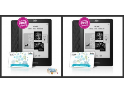Kobo Black Weekend Deal: Kobo Touch eReader Gift With Purchase (Nov 28)
