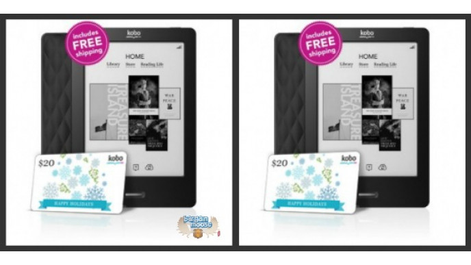 Kobo Black Weekend Deal: Kobo Touch eReader Gift With Purchase (Nov 28)