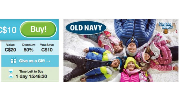 Groupon: $10 for $20 Worth at Old Navy