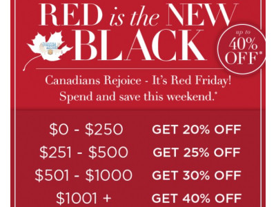 Dealuxe Canada: 20 - 40% Off Black Friday Deals
