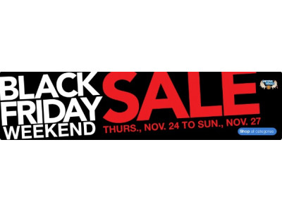 Sears Canada: Black Friday Weekend Sale Starts Today
