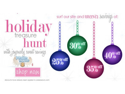 Cake Beauty: Holiday Treasure Hunt Up To 40% Off
