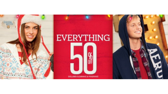 Aeropostale: 50% Off Everything