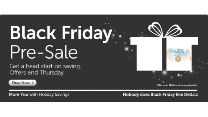 Dell Canada: Black Friday Pre-Sale