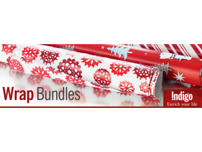 Chapters Indigo 20% off Holiday Gift Wrap Bundles