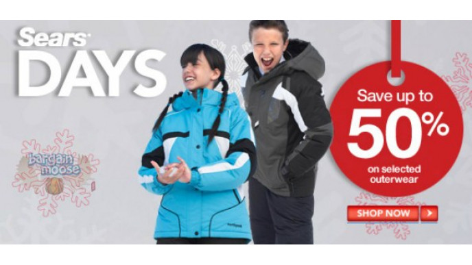 Sears Canada: 50% off - Utex Down Blend Jacket - $99.99