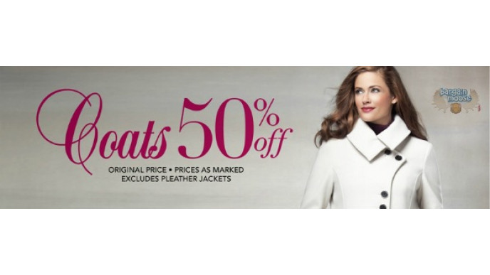 Cleo Canada: 50% Off Coats