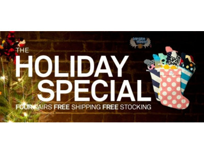 Happy Socks: Buy 4 Pairs of Socks, Get Free Christmas Stocking + Shipping