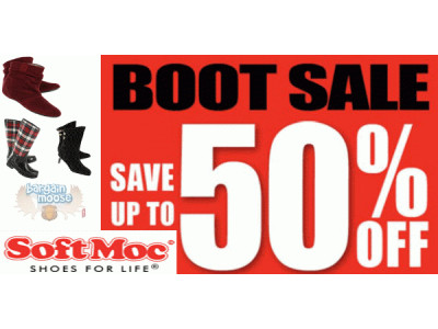 SoftMoc: Up To 50% Boot Sale