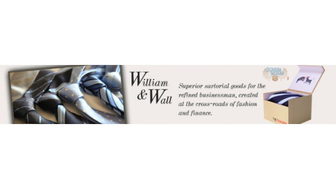 Stylehopper: William & Wall Ties and Cuff Links - Up to 60% Off